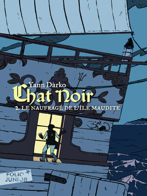 cover image of Chat noir (Tome 2)--Le naufragé de l'île maudite